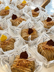 Internet celebrity Basque cheesecake box thick-cut tiramisu box cake 4-inch fully transparent packaging box with lid