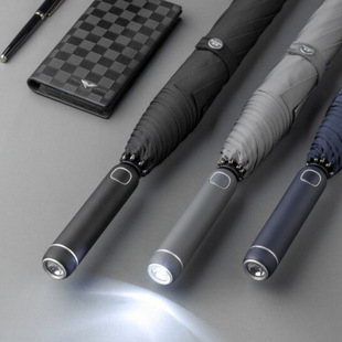 Zuodu ZD136B1WD Zuodu ZD125 Zuodu LED Lighting UmBrella Zuodu Straight Handle UmBrella Zuodu Business UmBrella