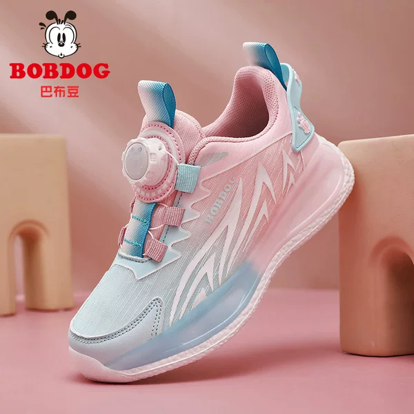 Babudou Kidsren's Shoes, Girls' Sports Shoes, 2026 Autum New Model, Lightweight Mesh Breathable Kidsren's Running Shoes for Middle and Large Kidsren