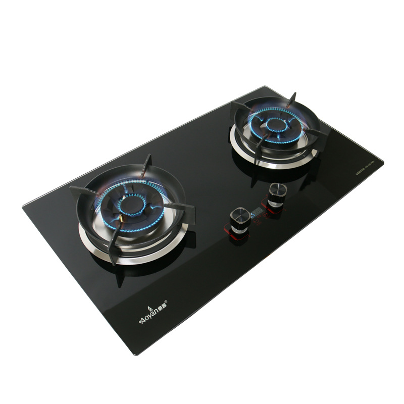 Estufa de gas caliente de escritorio incrustado de doble propósito estufa hogar Gas Natural Licuado estufa de gas