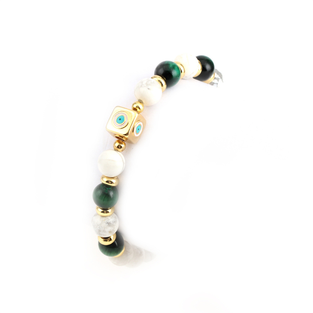 Fashion Eye Copper Enamel Bracelets 1 Piece