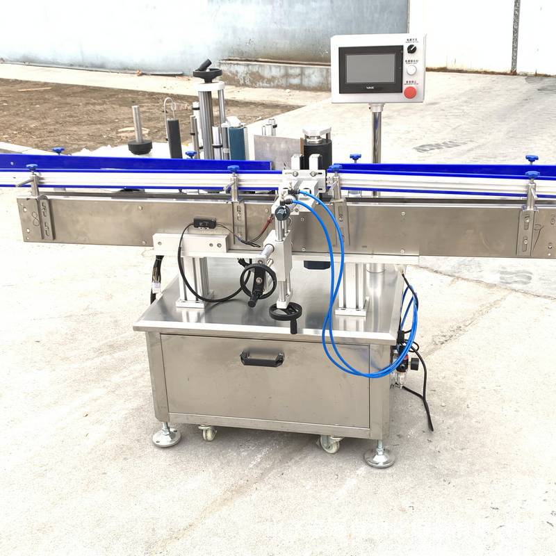 全自动不干胶贴标机 洗衣液双面贴标机 扁瓶圆瓶单面平面贴标签机