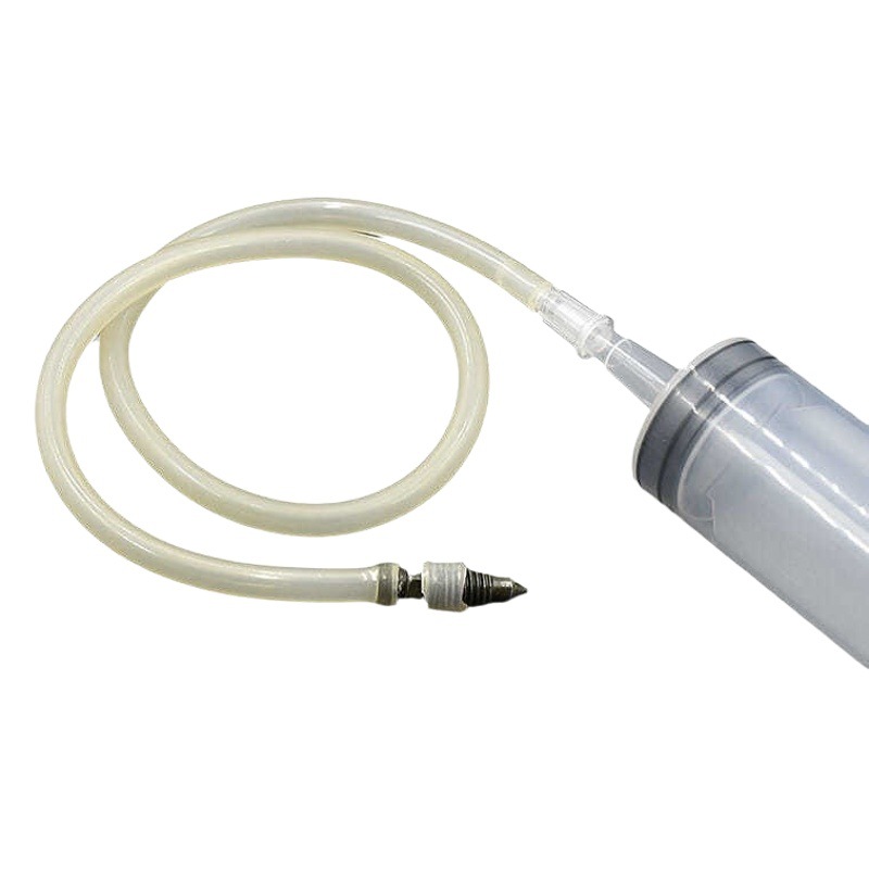 Herramienta de Purga de Aire para Tuberías de Freno de Disco de Vehículos Eléctricos y Motocicletas, Bomba de Freno Hidráulica, Reparación de Caliper, Jeringa de Vacío