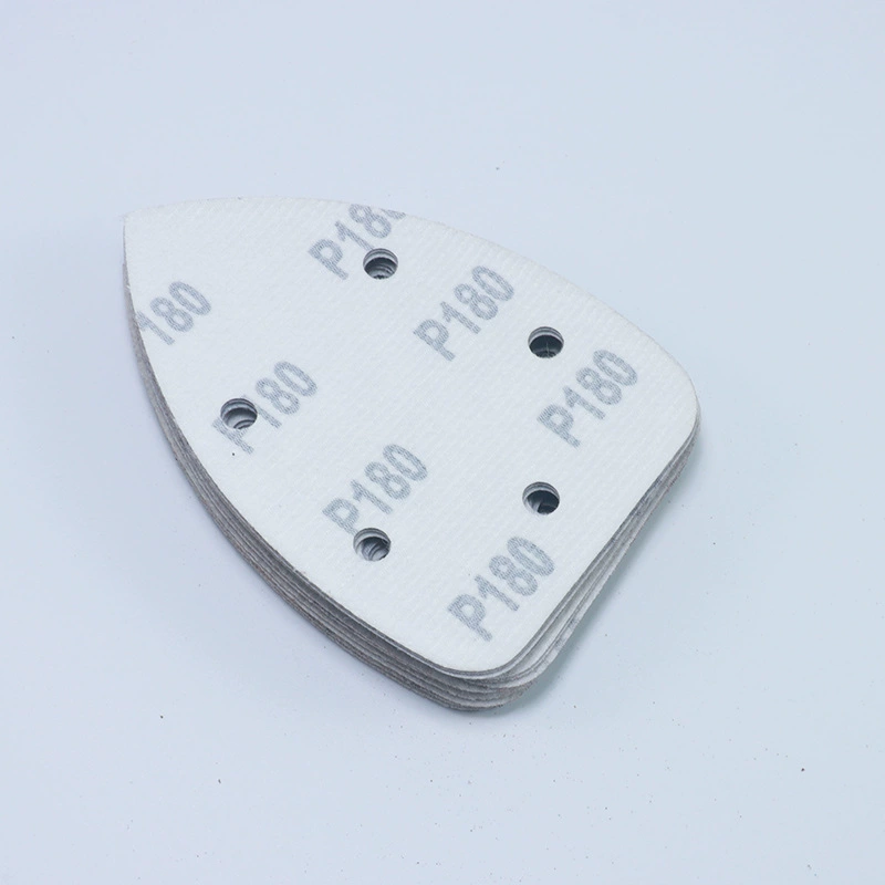 Special-shaped triangular brushed disc polishing brushed disc multi-standard hole type export special customization