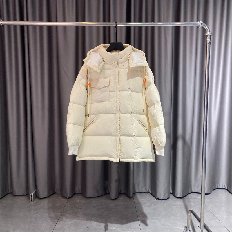 Correct version, in stock, special price: M brand's new men's hooded drawstring down jacket, a fashionable and versatile style Correct version, in stock, special price: M brand's new men's hooded drawstring down jacket, a fashionable and versatile style