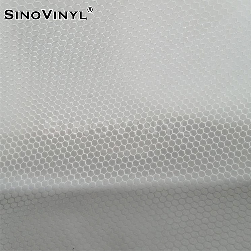 Xinlang transparente de celosía de cristal película reflectante panal ranura de hendidura reflectante luminoso signo de advertencia adhesivo instantáneo