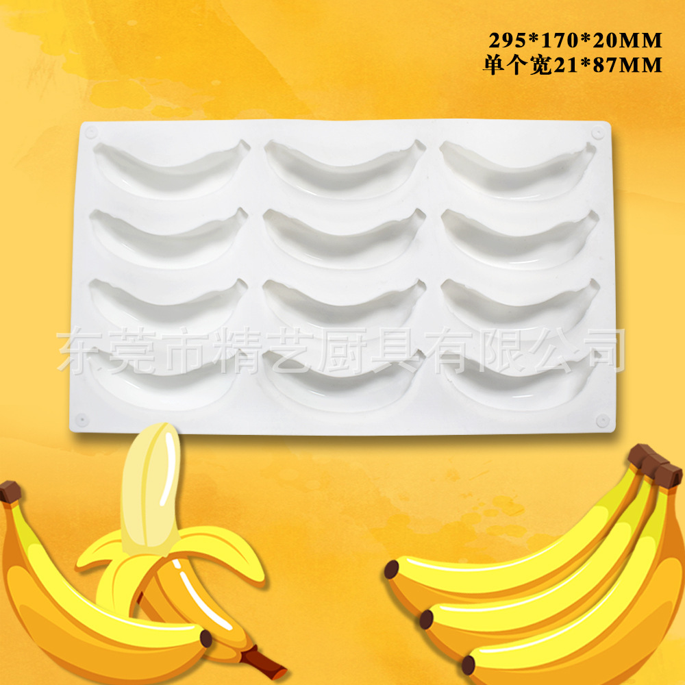 Melocotón manzana pera simulación fruta mousse pastel molde de silicona limón piña mango naranja cereza molde de postre