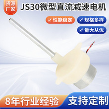 JS30微型直流减速电机舞台灯光水舞音响水晶灯低噪音齿轮减速马达