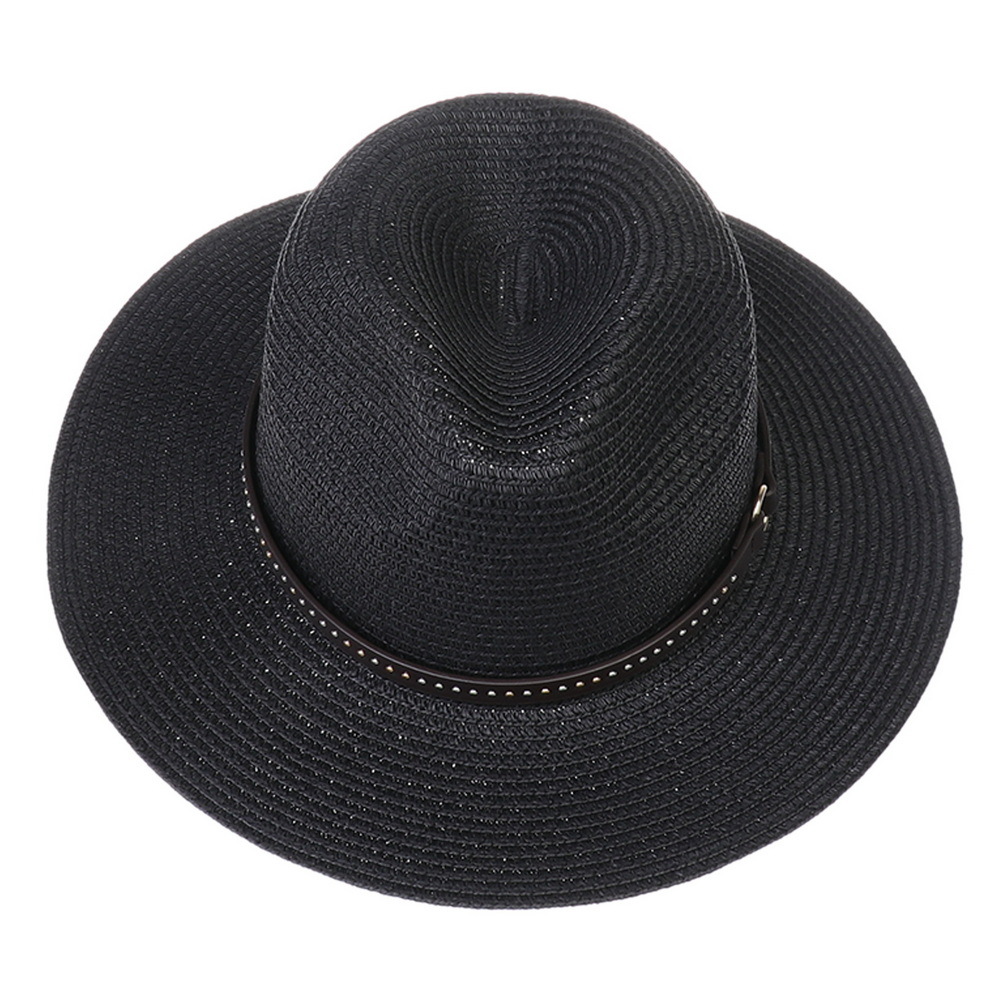 Women's Elegant Simple Style Solid Color Big Eaves Fedora Hat display picture 10