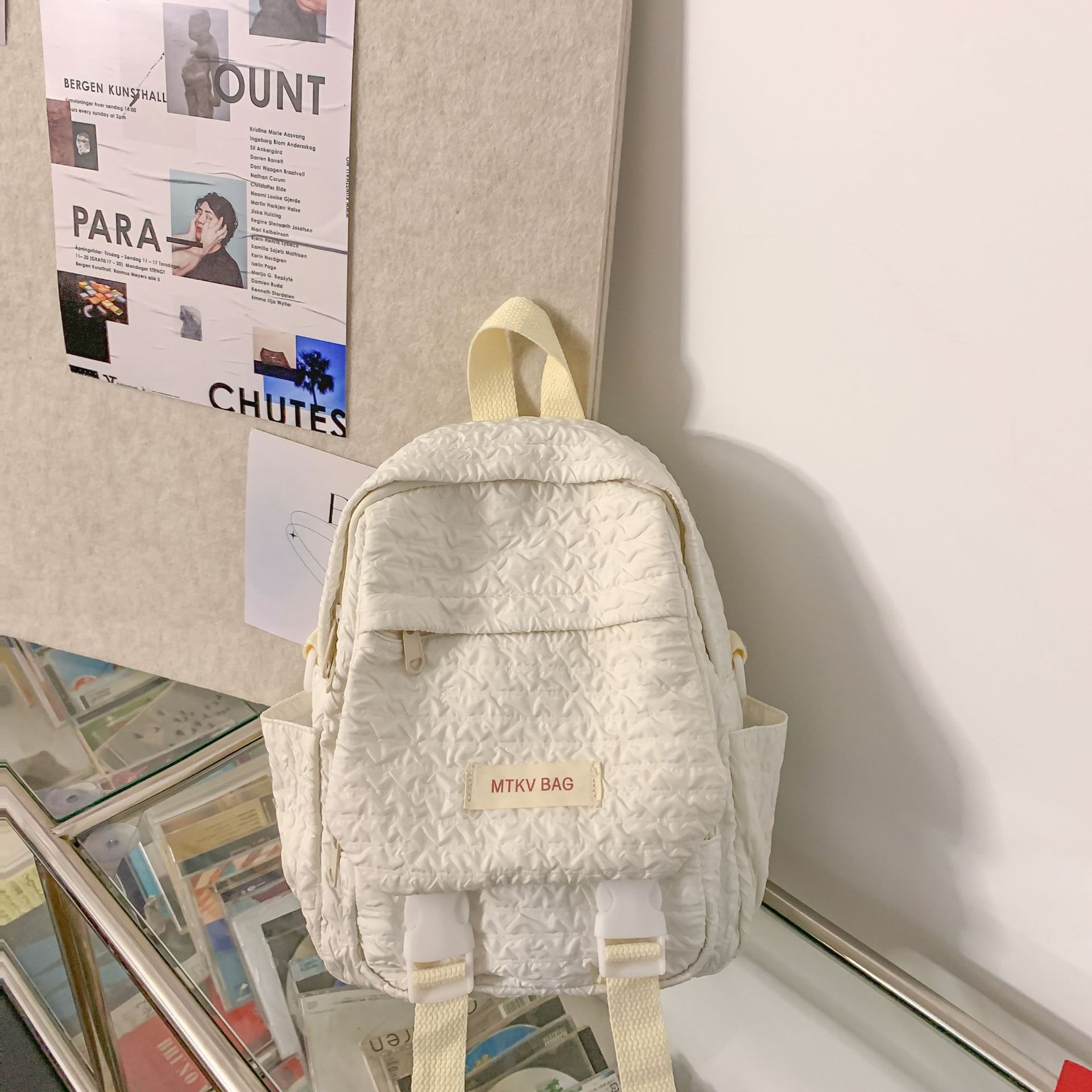 INS style schoolbag hombres y mujeres nueva moda estudiante todo partido mochila de viaje de gran capacidad mochila crossbody multiusos