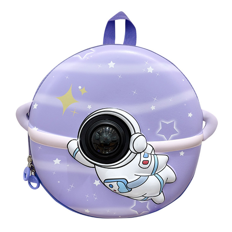 Cartoon astronauta mochila infantil jardín de infantes niños lindos niñas mochila preescolar 3 años mochila 5 años