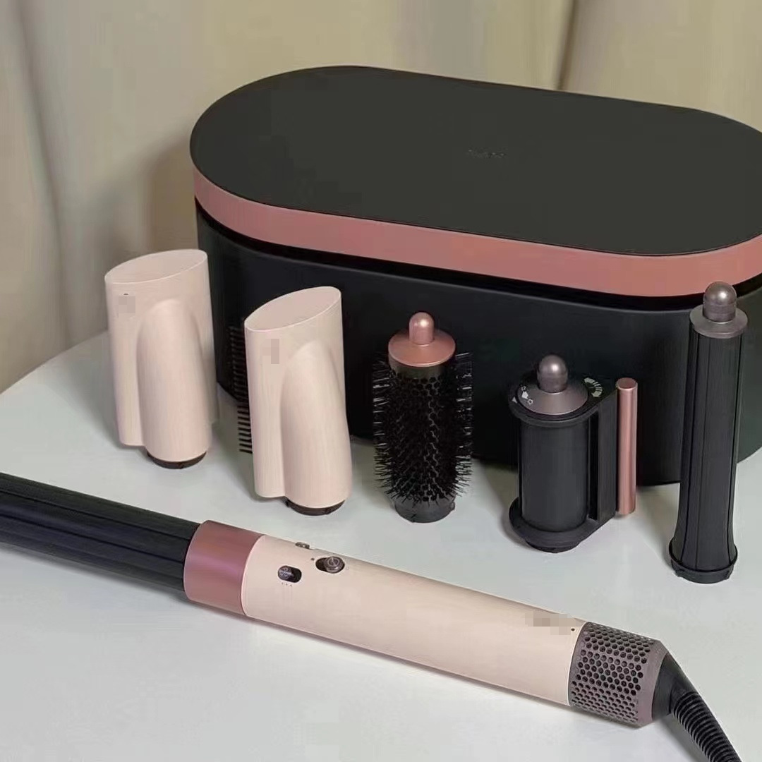 Gift Box Version Tiandi Box Hs05 Curling Iron Multi-Functional Hair Straightener Curling Iron Negative Ion Hair Dryer Dry Curling Straight