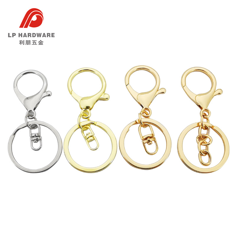 Accesorios de joyería de bricolaje hebilla de langosta pulsera collar hebilla de conexión hebilla de langosta de aleación de zinc puntual