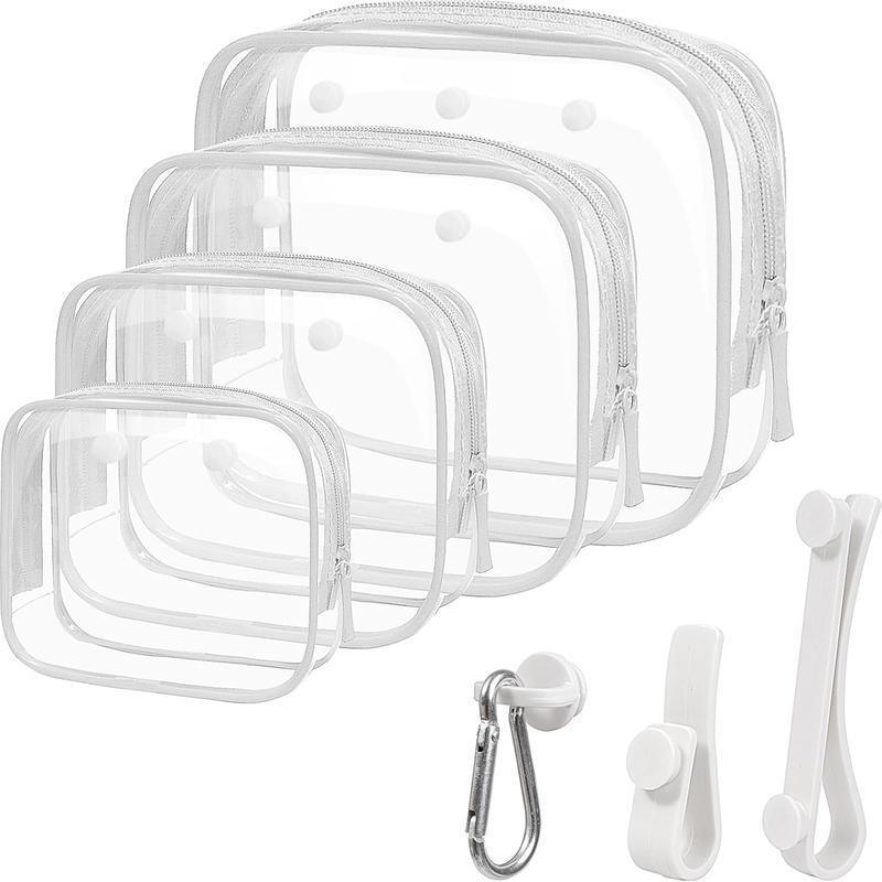G 58990 Transparent 4-Piece Makeup Bag Transparent Four-Piece Makeup Bag Set G 58990 Transparent 4-Piece Makeup Bag Transparent Four-Piece Makeup Bag Set