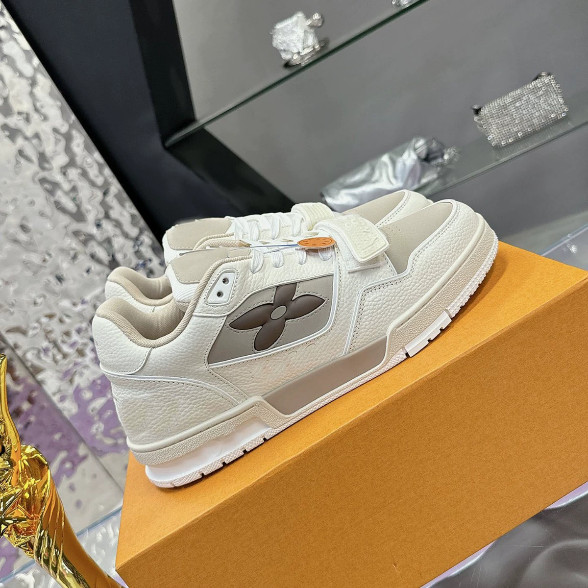 [Rui Cheng] Высококачественные туфли для ослов пары спортивные и повседневные плоские туфли импортные кожаные пресвенные ткани