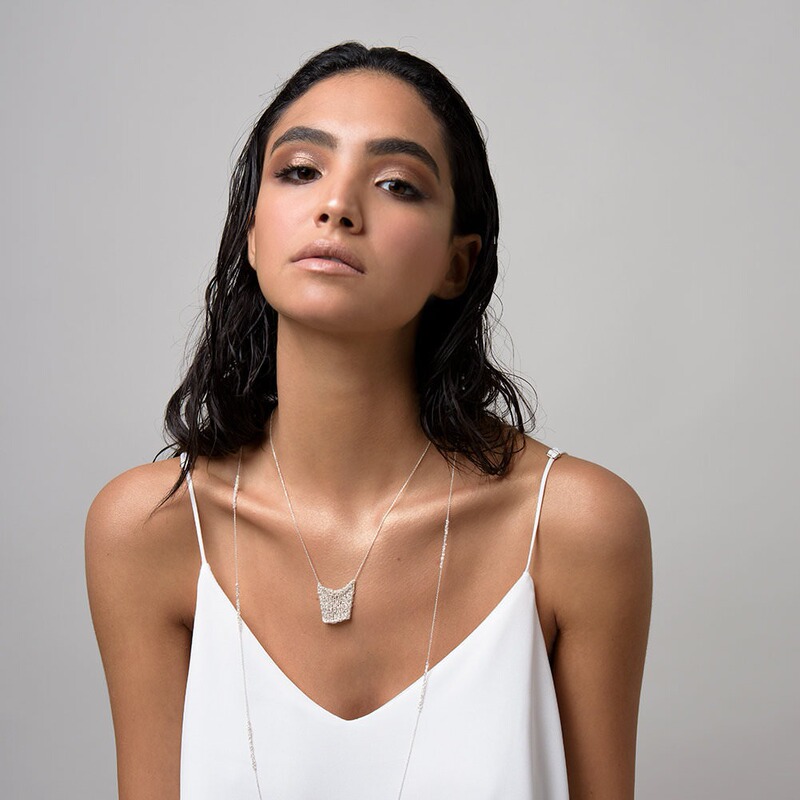 Limited Time Promotion Israeli Braided Chain S925 Sterling Silver Money Bag Necklace Women's Design Handmade Jewelry High Quality