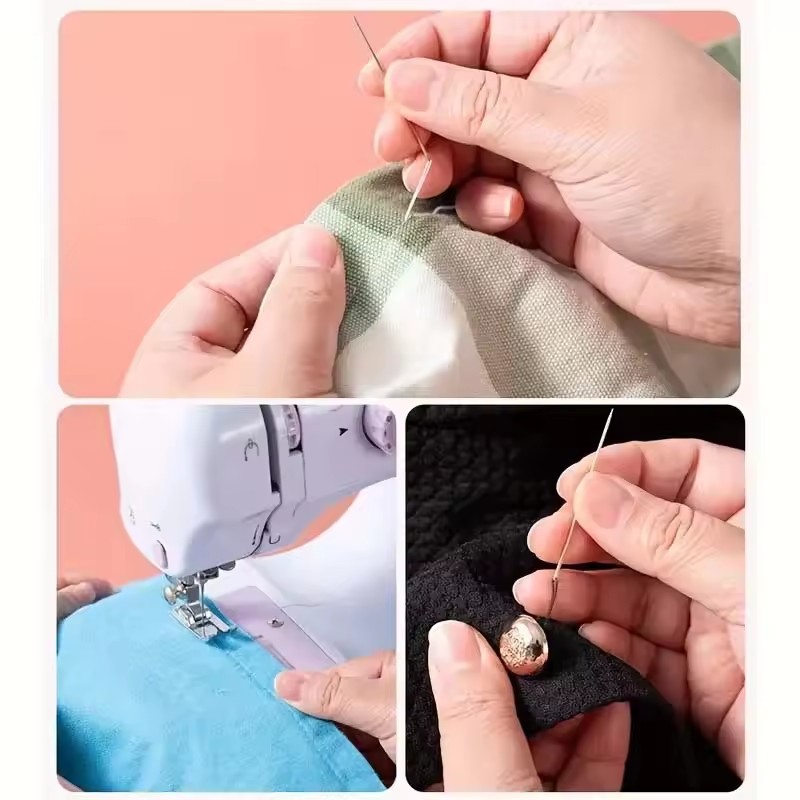 Hire de coser, agujas de coser hechas a mano, cuchillo de bordado, artesanía de coser