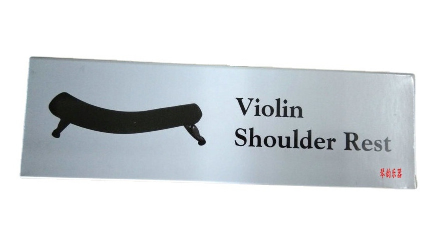 Violín engranaje hombro pad deslizante ranura de plástico violín hombro pad altura ajustable engrosada esponja hombro pad arco
