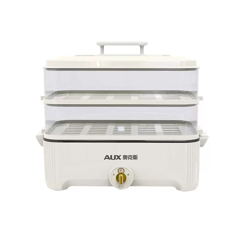 【加工定制】电蒸火锅家用多功能电火锅可视蒸笼宿舍电热火锅