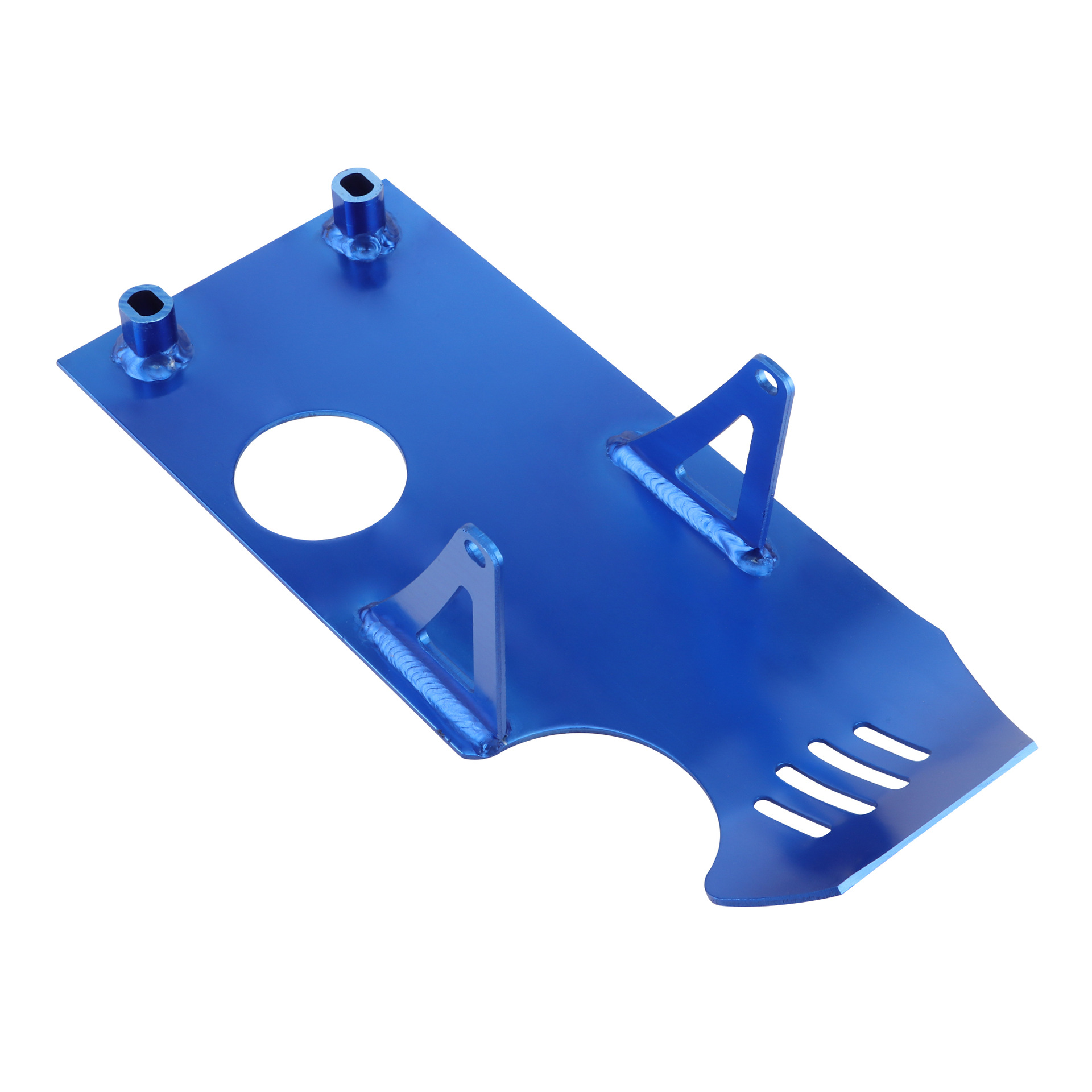 GOOFIT Motorcycle Accessories Blue Dirt Bike Engine Guard Modified Parts