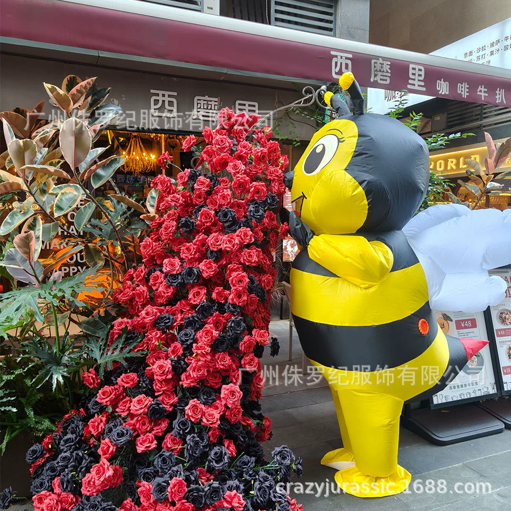 2025 новый Bee надувной костюм животное представление костюм на Хэллоуин реквизит косплей выступление