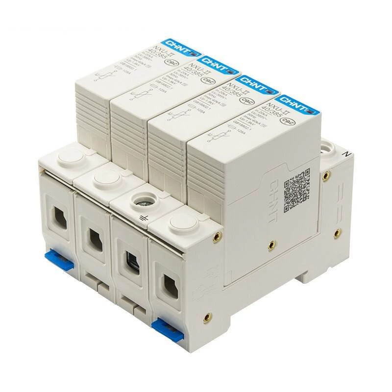 Защита от молний NXU-I+II 12,5KA/4P 2P 3P 385V 275V Emully Promoting Lightning Promoting Emully