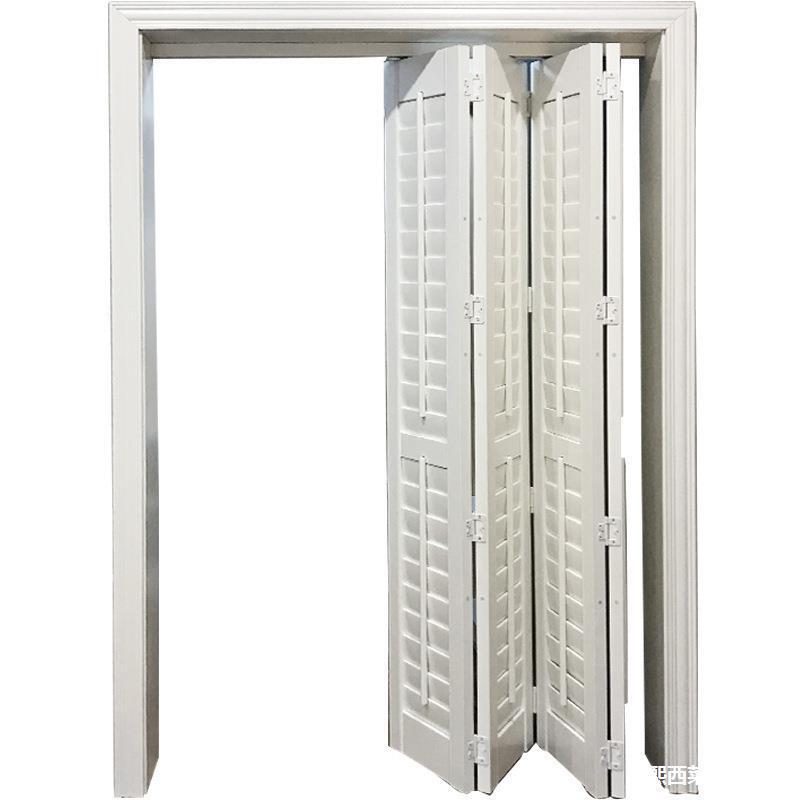 Trackless Leaf Door Balcony Window Folding Study Cloakroom Sliding Door Blinds Movable Wholesale Sliding Door Sliding Door Window