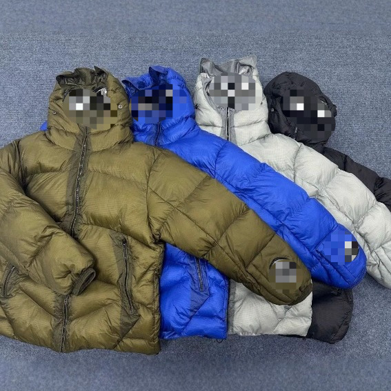 2026 Fashionable White Puffer Jacket for Men, Autumn/Winter New Style, Thickened Warm Black Label Puffer Jacket Short Coat