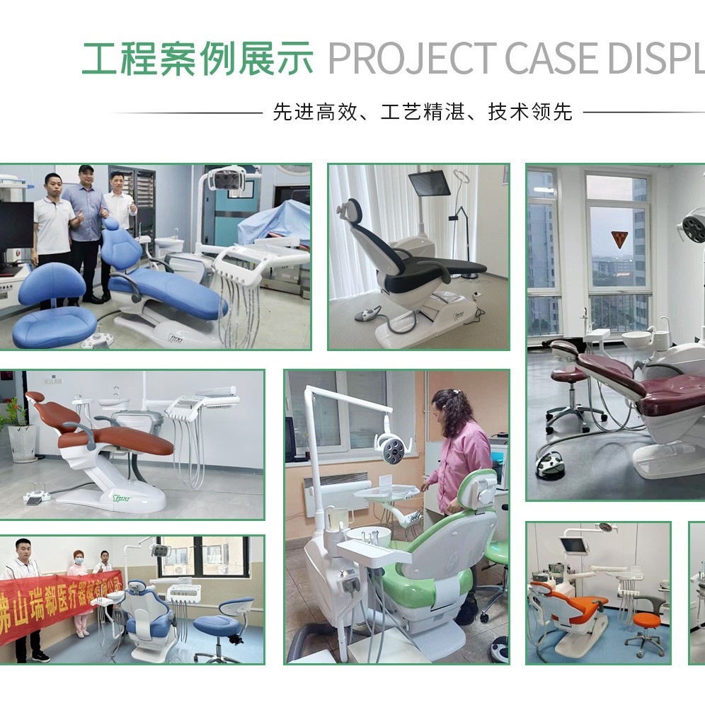 Nueva silla de tratamiento integral dental de alta calidad, silla dental oral, máquina de tratamiento integral dental, venta directa