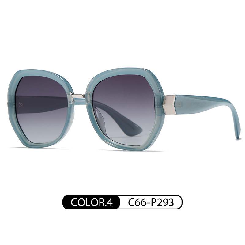 Gachas brillantes agua azul/plata verde progresiva gris C66-P293