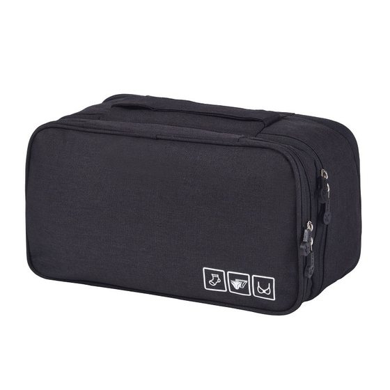 New Waterproof Cationic Large Capacity Underwear Storage Bag Portable Clothes and Socks Tidy Bag Travel Supplies Chest Bag