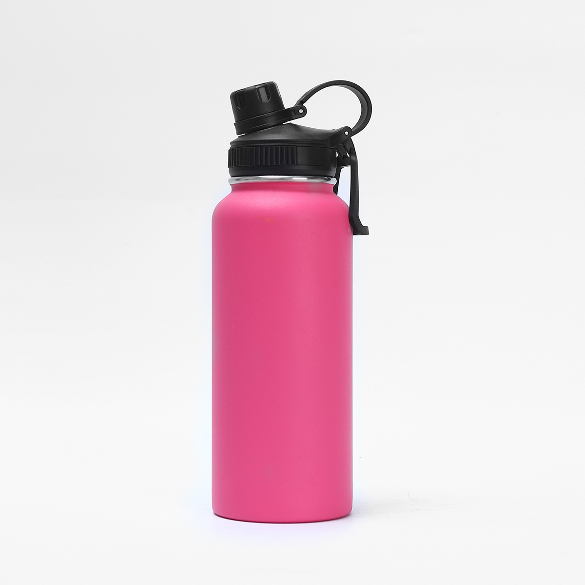 Botella espacial portátil estadounidense transfronteriza de gran capacidad para hombres y mujeres al aire libre botella deportiva de doble capa de taza de aislamiento de acero inoxidable portátil