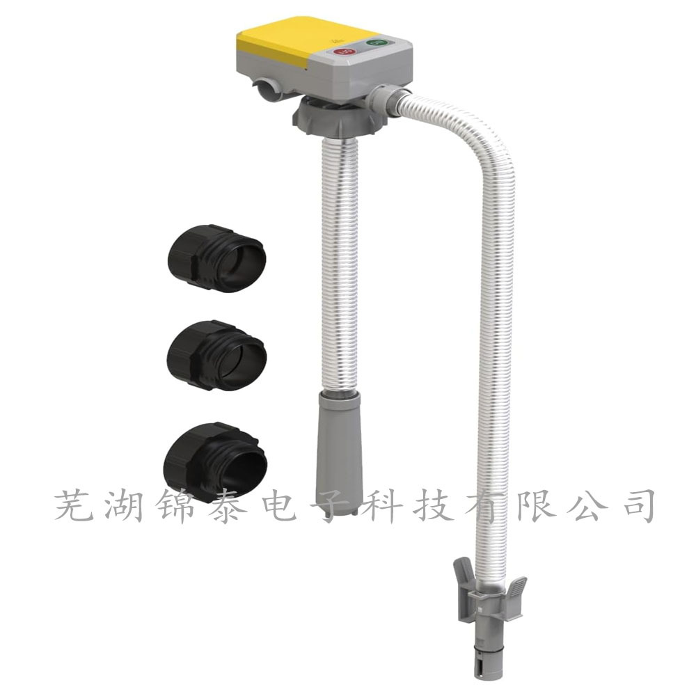 2.4 GPM fuel transfer pump automatically stops long hose telescopic air intake portable hands-free fuel vapor delivery