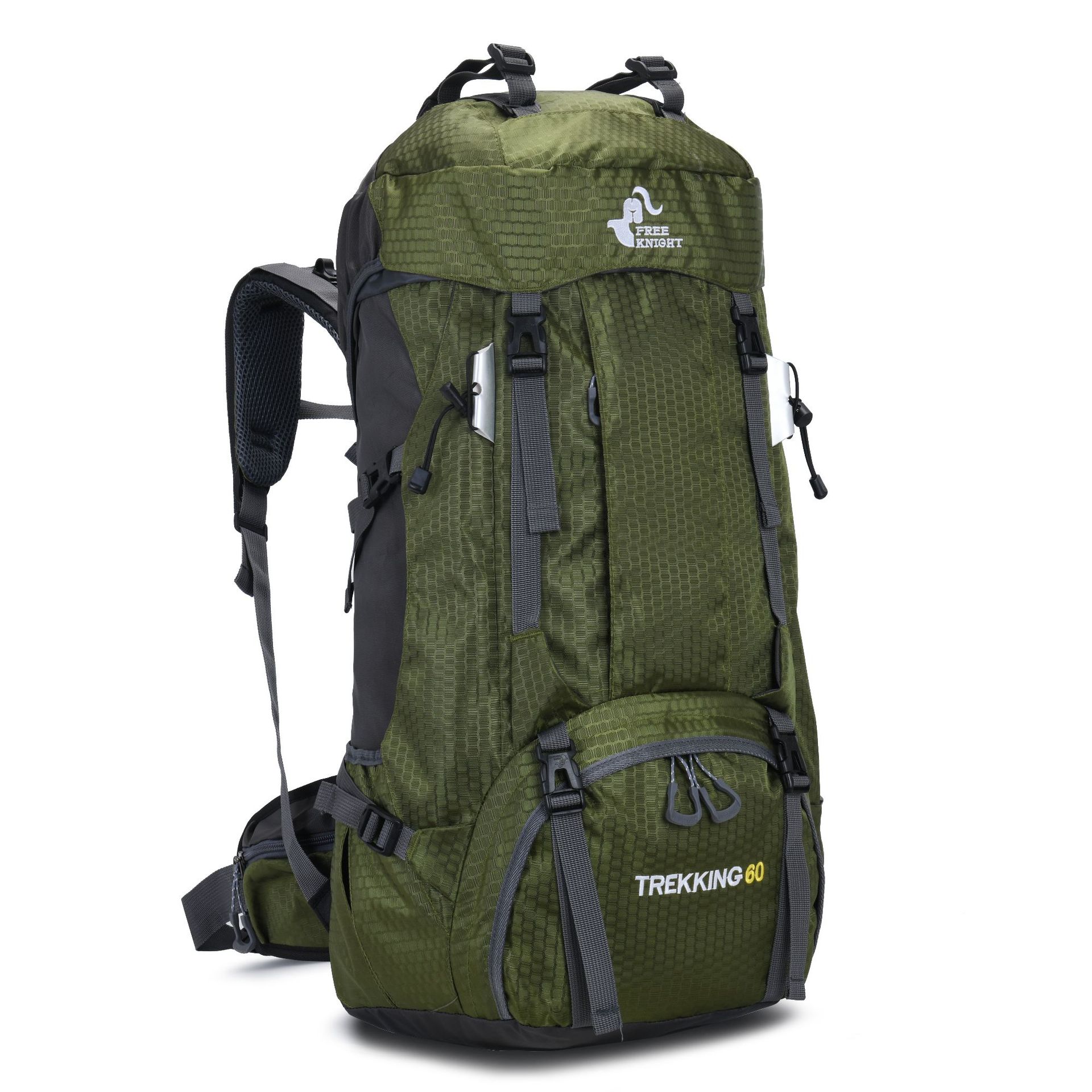 Mochila de Senderismo y Montañismo de Poliéster Transpirable e Impermeable para Deportes al Aire Libre