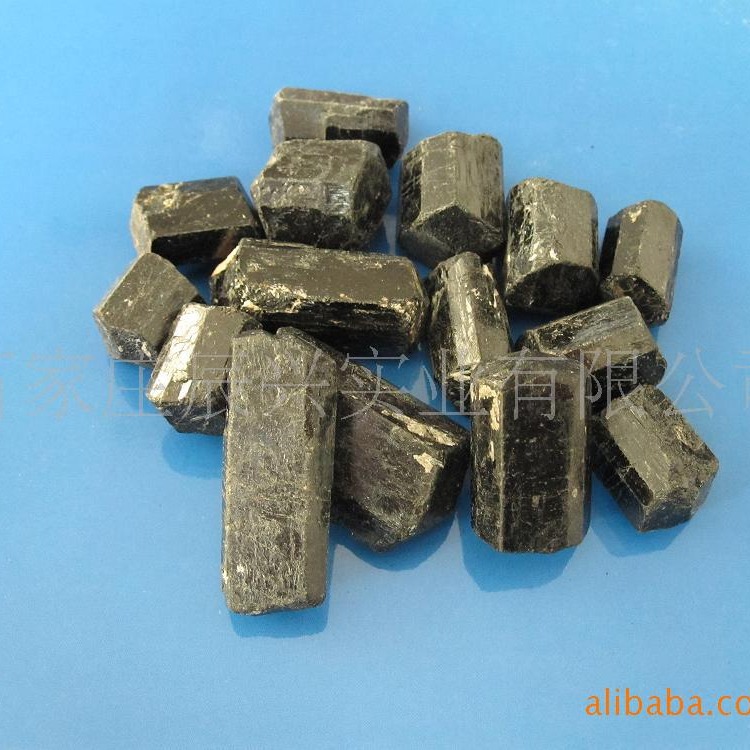 水过滤电气石颗粒 碧玺墙体涂料托玛琳电气石粉 纤维电气石块