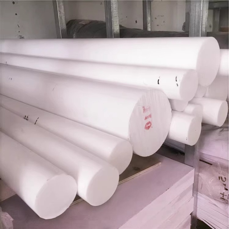 厂家直销四氟棒铁氟龙棒聚四氟乙烯板PTFE塑料王全新料耐高温圆棒