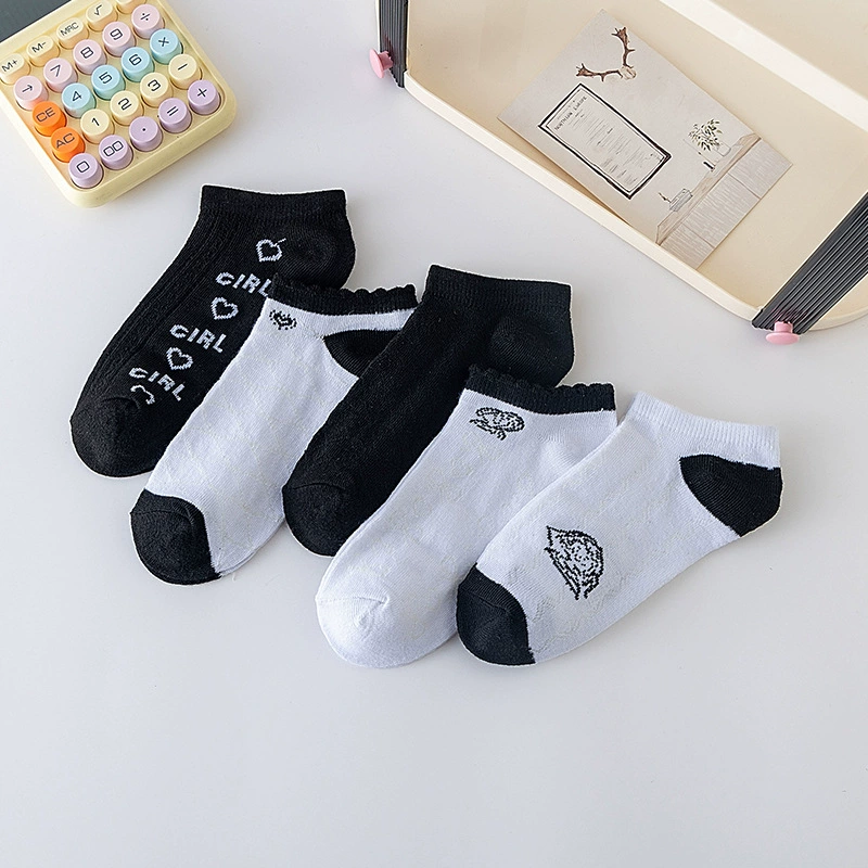 Summer thin breathable invisible Japanese cute socks, for import