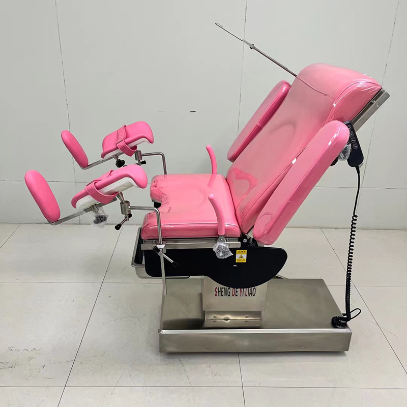 Cama de cirugía ginecológica eléctrica médica, cama de parto en espera, mesa de cirugía ginecológica de maternidad, mesa de cirugía de maternidad de examen privado, cama de maternidad amada por bebés image 8