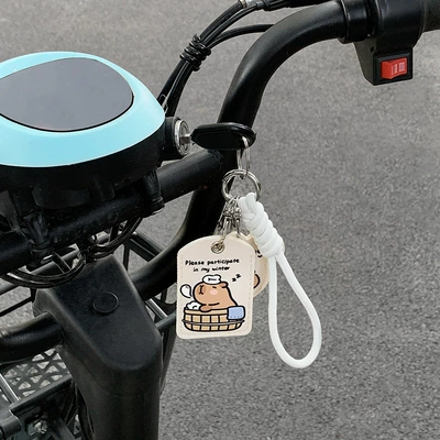 Electric vehicle key cover shell — for Electric Scooters, Cute Cartoon
