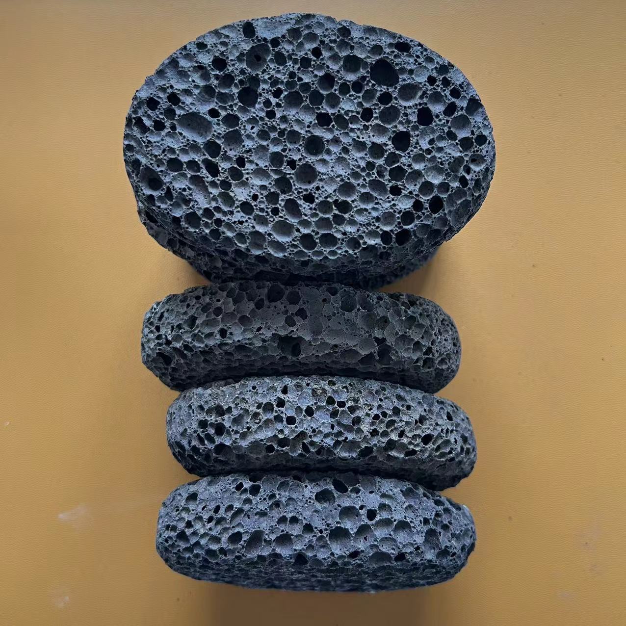 Factory wholesale pumice stone for callus removal, volcanic stone foot file, dual-sided foot grinding tool, nail care