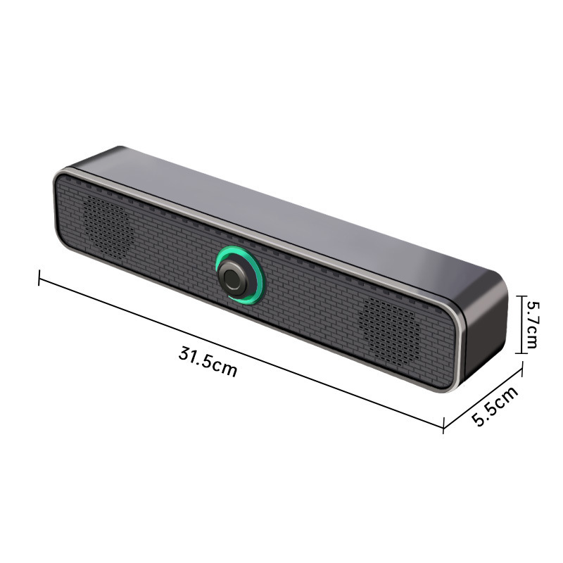 クロスボーダー Bluetooth スピーカーデスクトップコンピュータホームデスクトップノートブック有線小型スピーカースピーカーマルチメディアサブウーファー|undefined