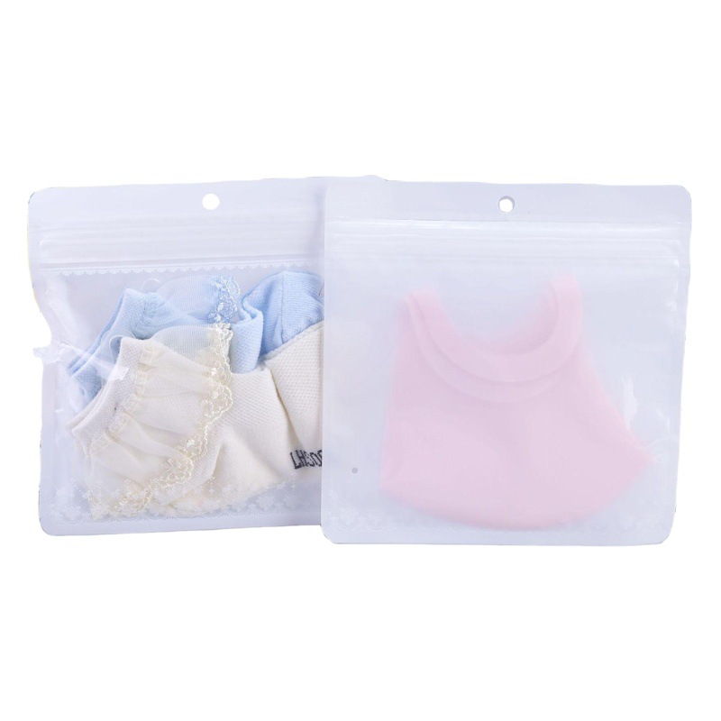 Bolsa pequeña bolsa de MÁSCARA PARA NIÑOS Calcetines de joyería desechables bolsa de embalaje sellada bufanda de seda bolsa ziplock al por mayor transparente