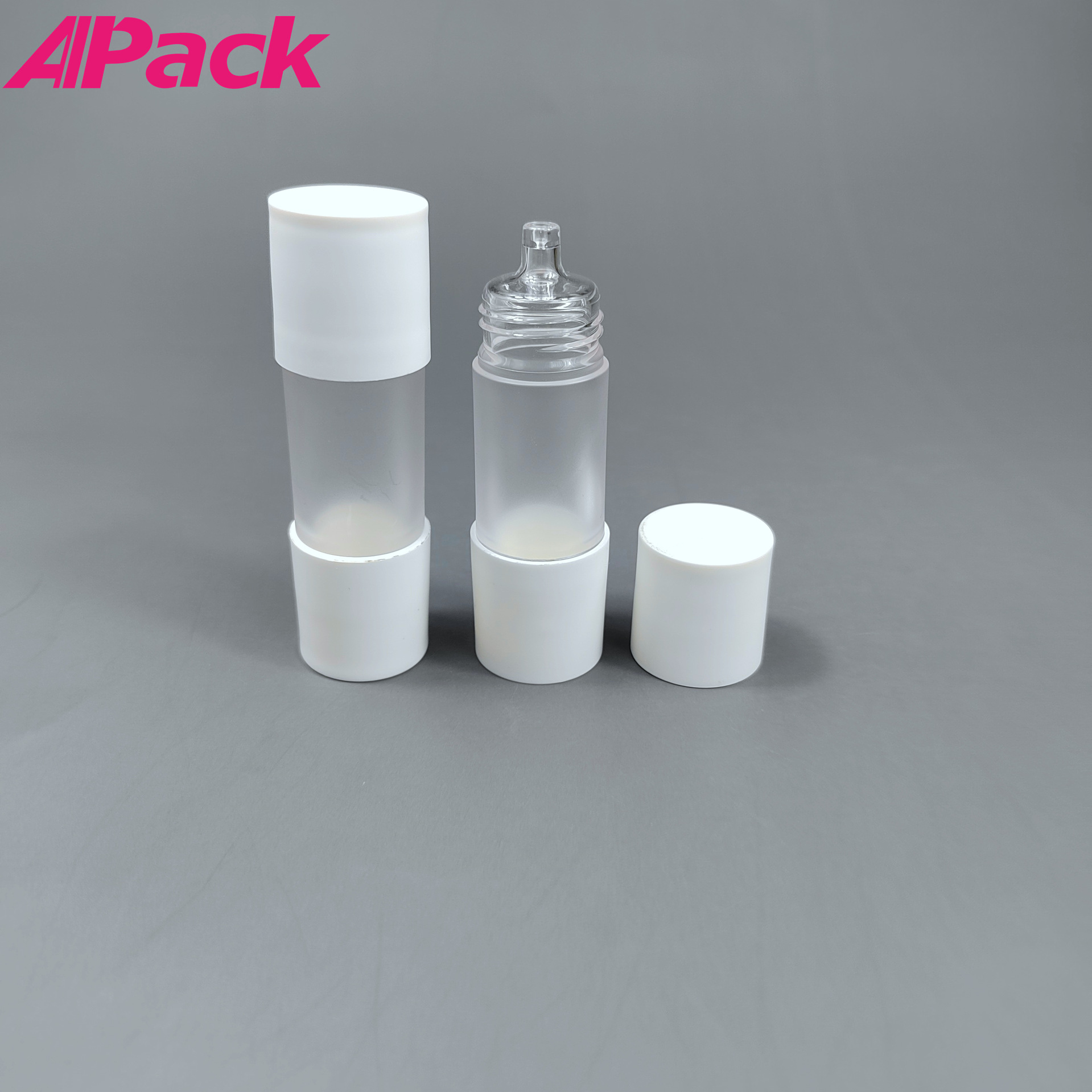 源头工厂15ml原液精油滴管瓶便捷式眼霜精华按压式滴管 药妆包材