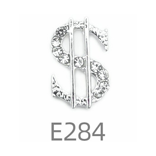 Transfronterizo europeo y americano diamante moda cartas completo diamante uñas joyería Chanel estilo dólar bolsa botella de perfume clavo Taladro