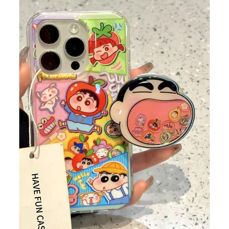 小新适用苹果15plus手机壳iPhone16promax/14/13支架12/11防摔78P