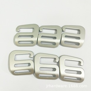 Factory wholesale retail luggage hardware accessories metal adjustable buckle G-shaped hook aluminum material outdoor supplies accessories