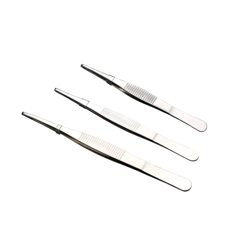 Medical tissue tweezers stainless steel surgical dressing change…