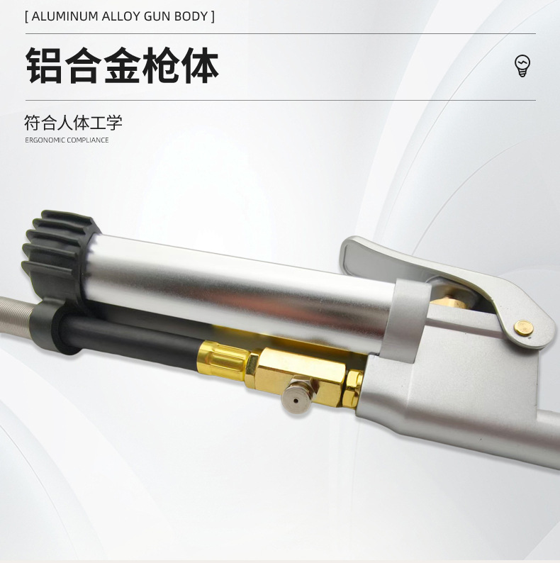Digital display car tire pressure gauge, truck inflating gun, high-precision tire pressure gun, air pressure gauge, tire inflating gun
