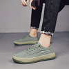 Footwear, summer breathable silk cloth slip-ons, trend sneakers, 2023 collection, European style