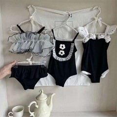 Children's swimsuit, girl, baby, Korean one-piece swimsuit, vacation quick-drying suspender princess cute one-piece swimsuit